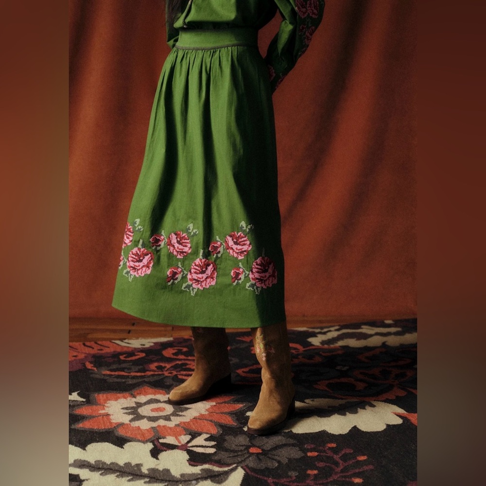 NWT - Sezane Siloe skirt - Bazizst edition - size 38 or US 6